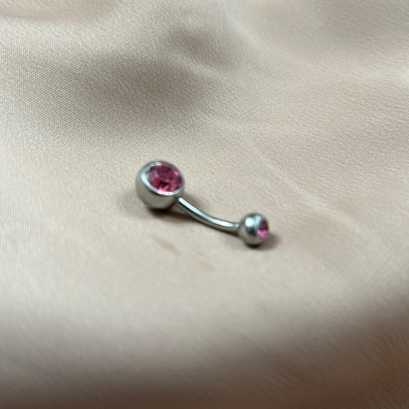Stainless Steel Bellybutton Ring - Picture 1 of 3